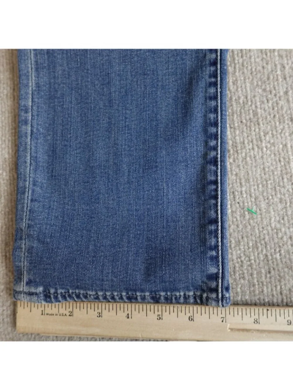 Levi's 511 Mens Jeans 36 x 33 Blue Zip Fly Flex Premium Big E NEW